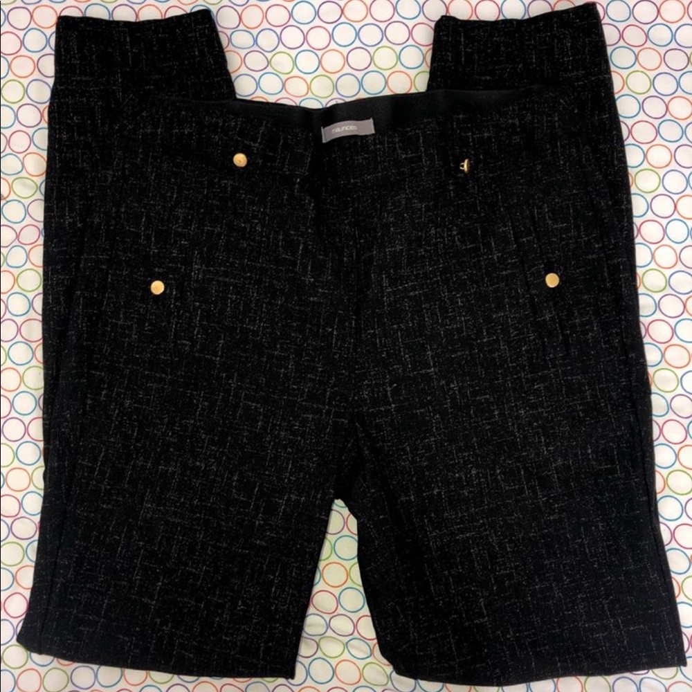 MAURICES + black and gold + DRESS PANTS